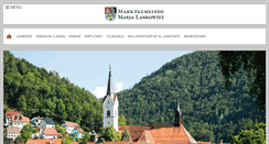Desktop Screenshot of maria-lankowitz.at